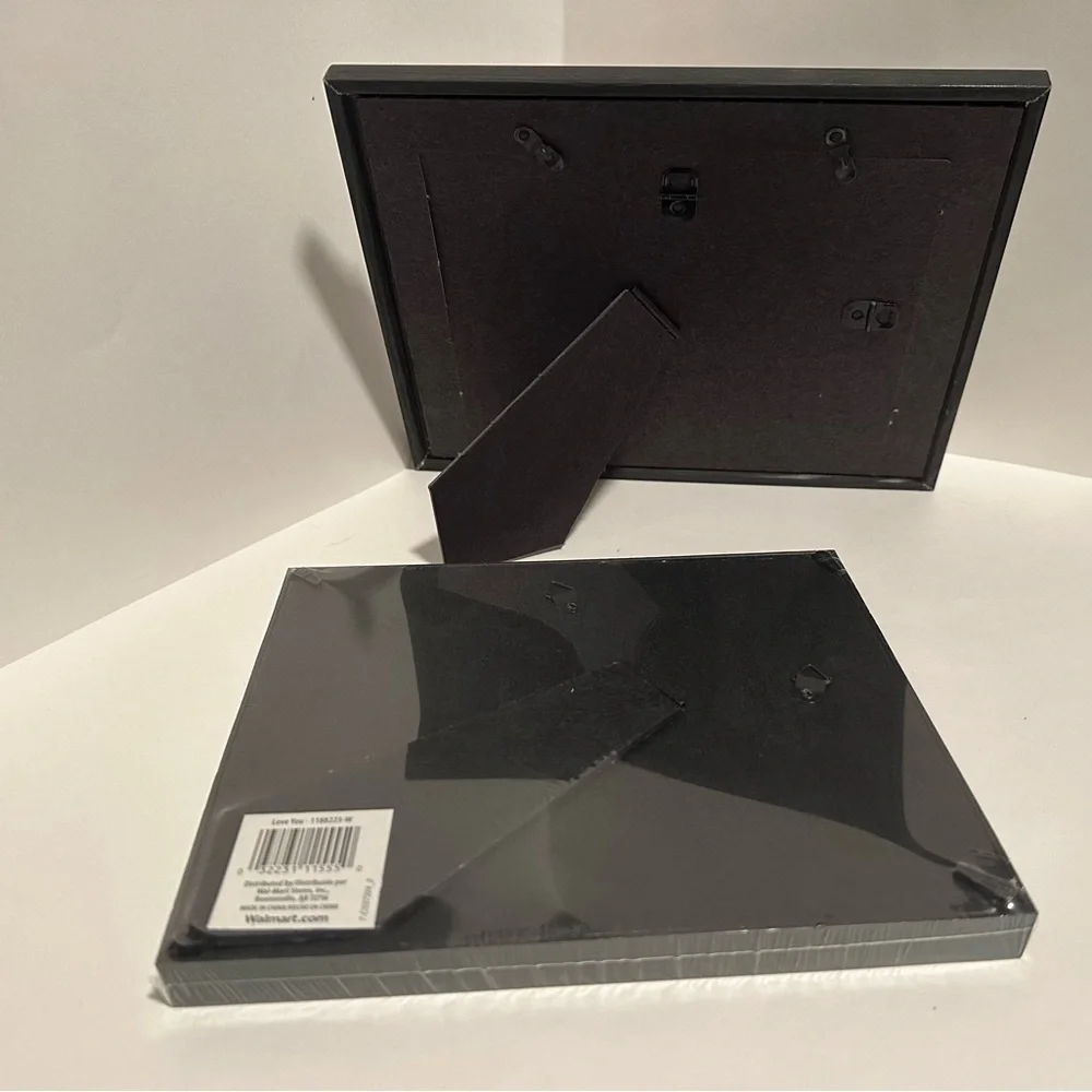 A Set of Black Picture Frames